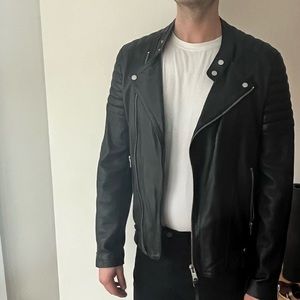 All Saints leather jacket - size small